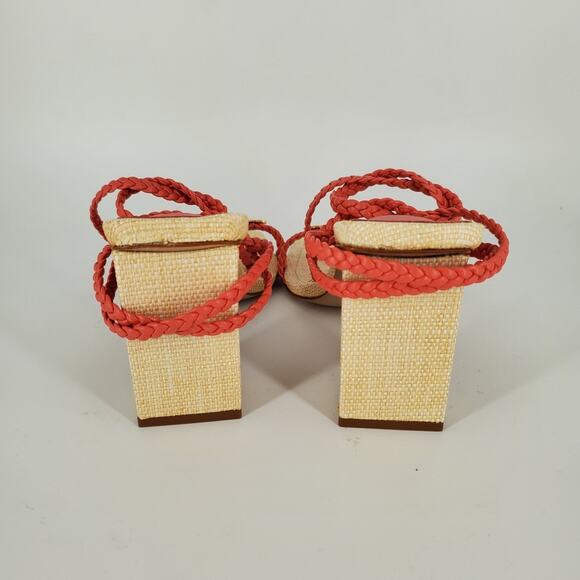 Schutz Coral Hina Atanado Leather Sandal 8.5 - Picture 6 of 12